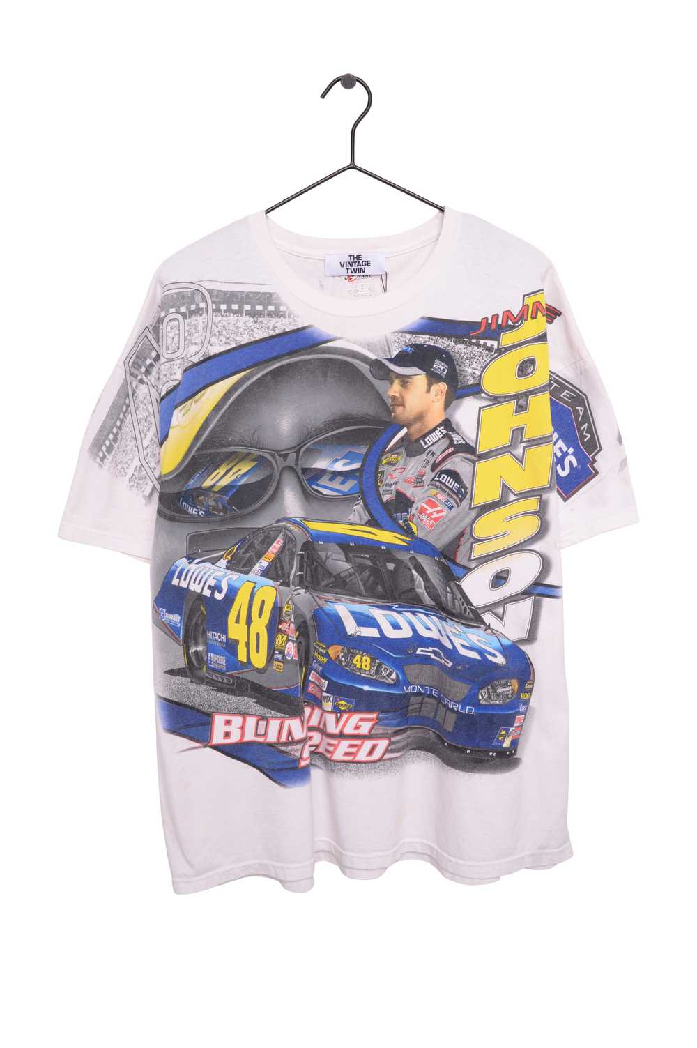 NASCAR Jimmie Johnson All-Over Tee - image 1