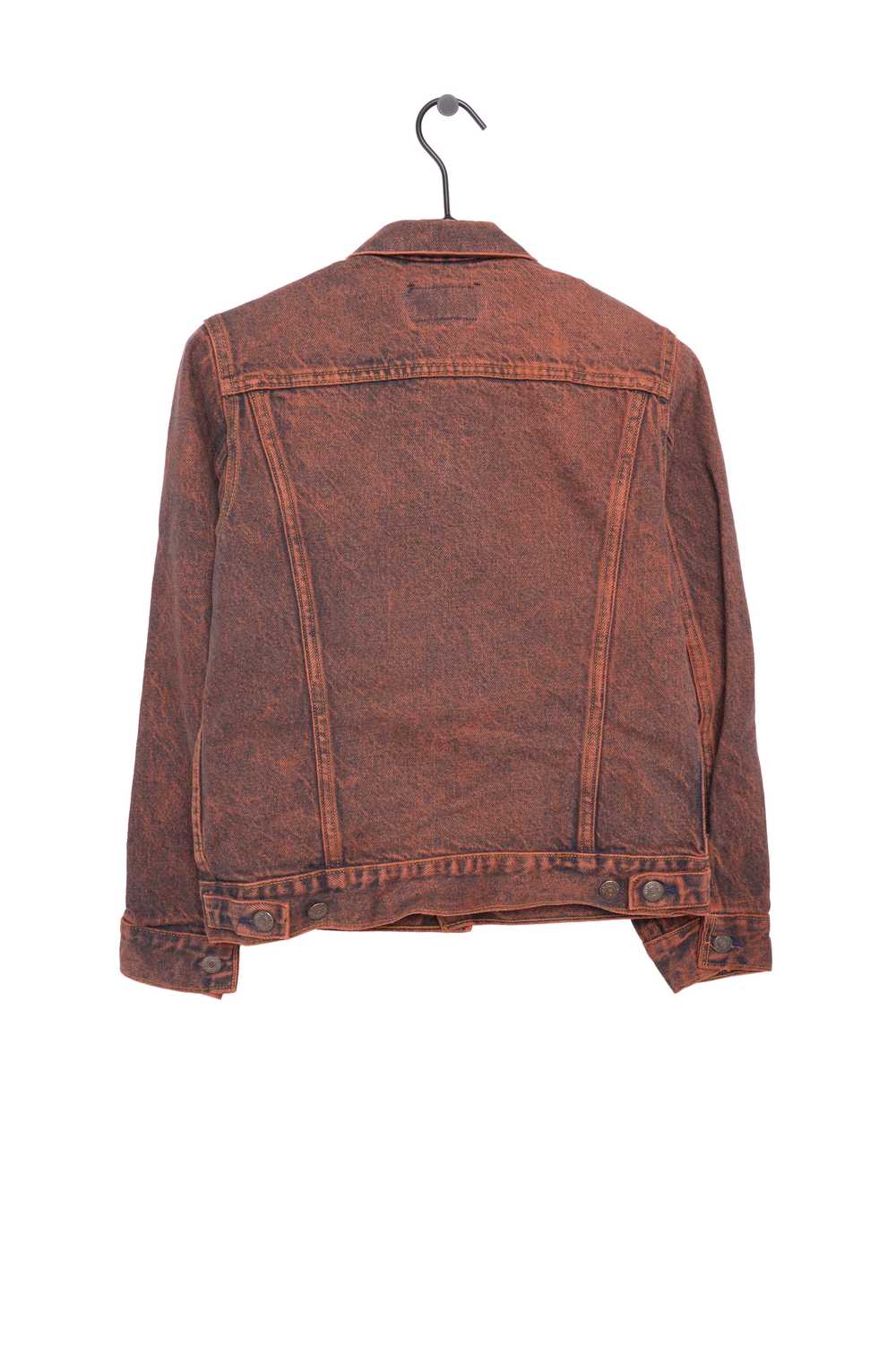 1980s Rust Levi's Denim Jacket USA - image 3