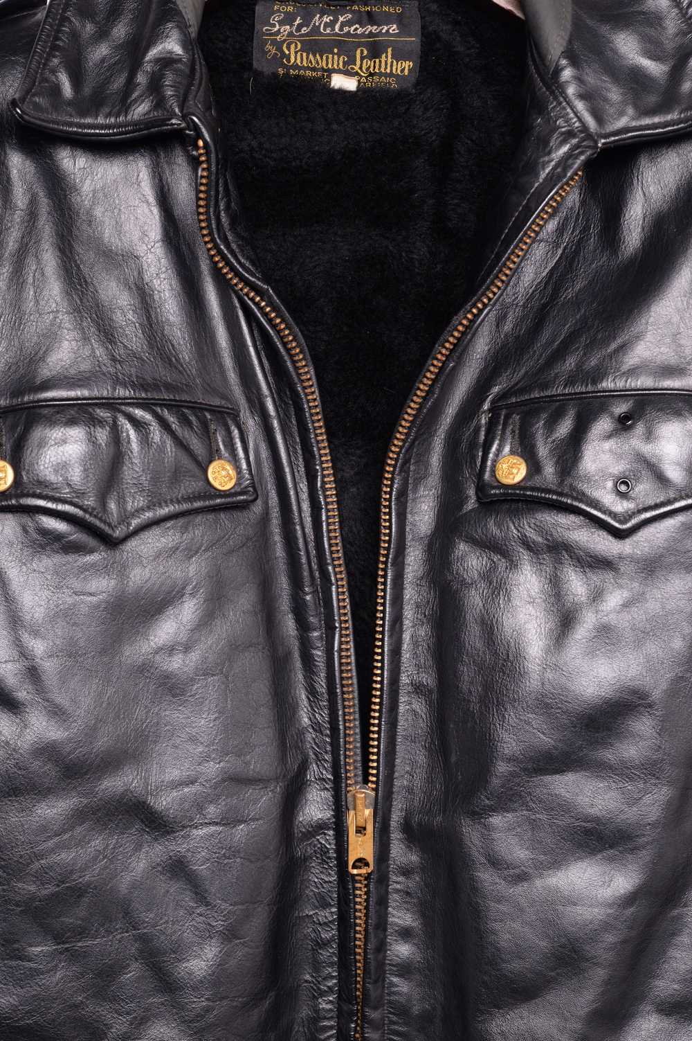 1960s Leather Jacket - image 3