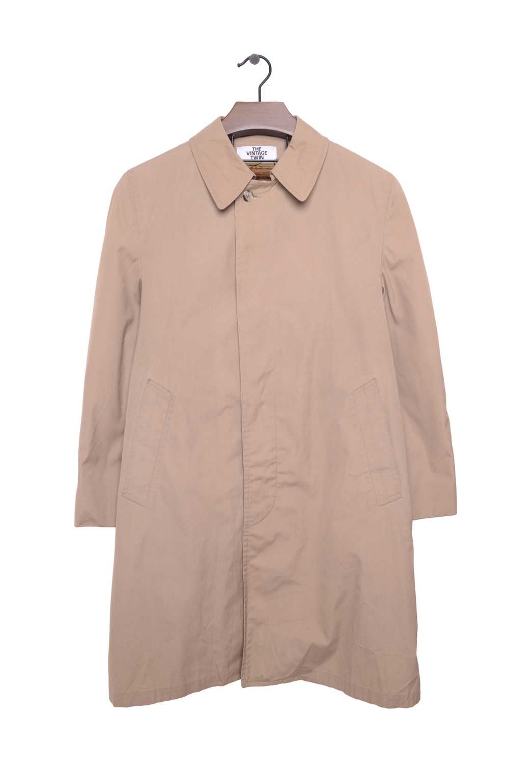 1980s Lined Trench Coat - image 1