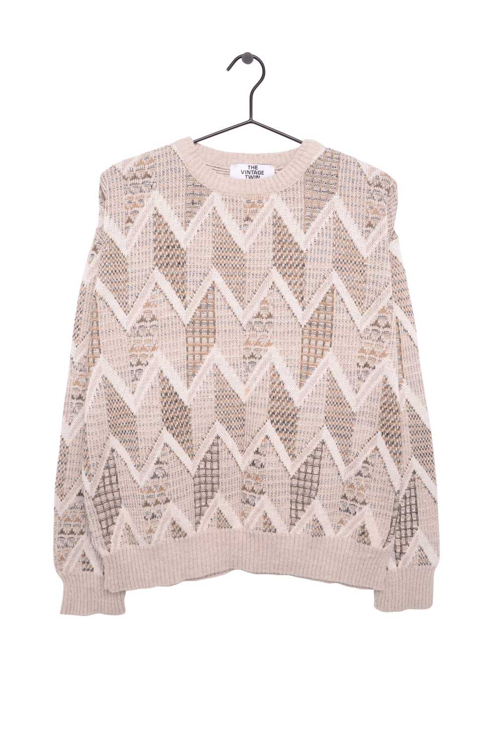 Geometric Sweater USA - image 1