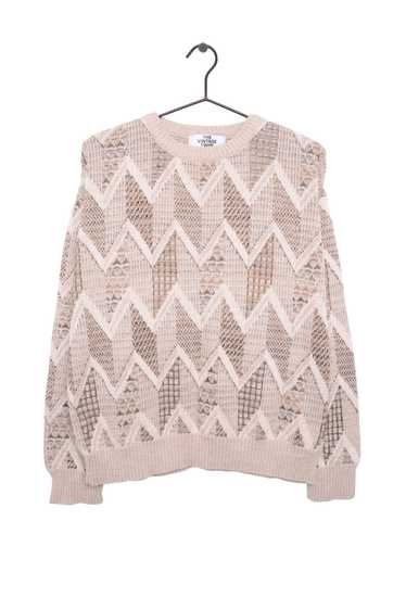 Geometric Sweater USA - image 1