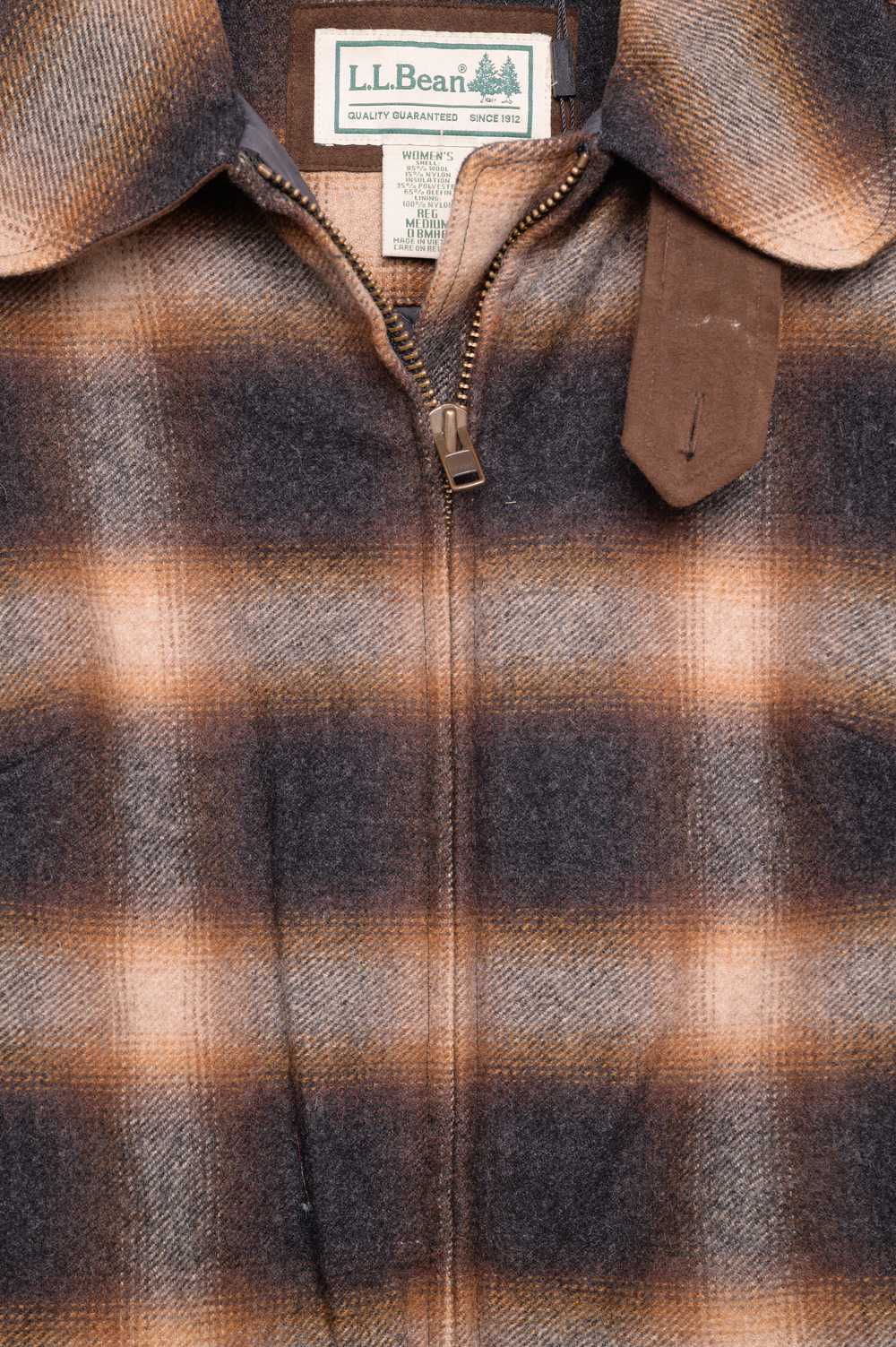 Plaid Wool Coat - image 2