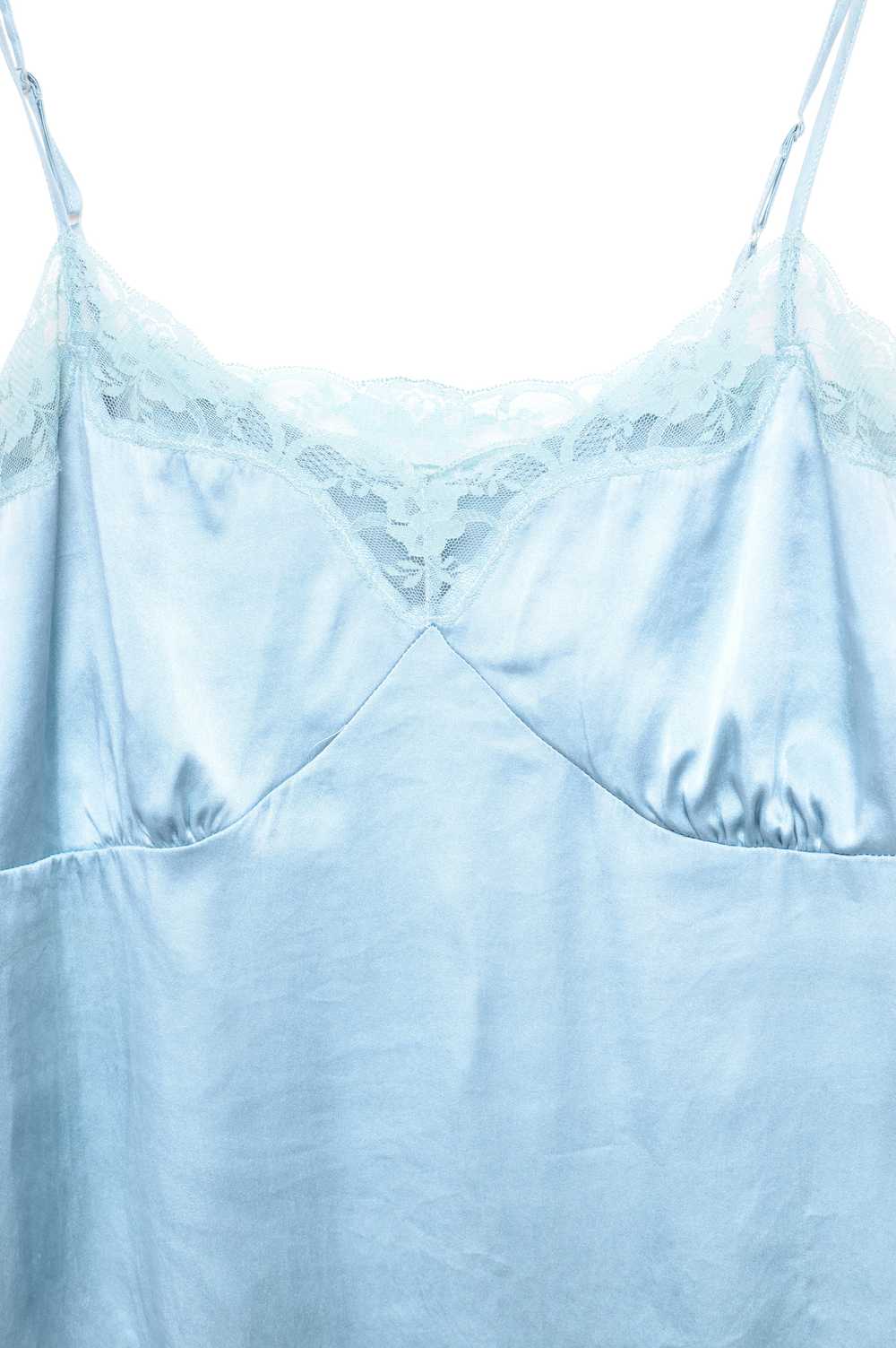 Silk Lace Trim Slip Top - image 2