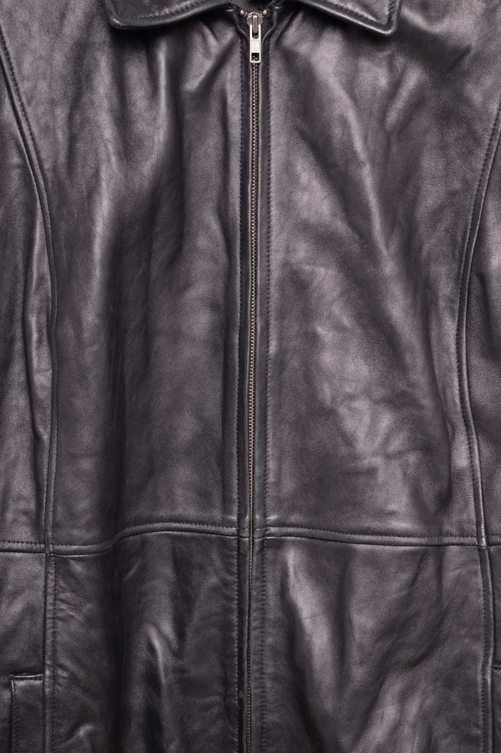 1990s Leather Jacket - image 3