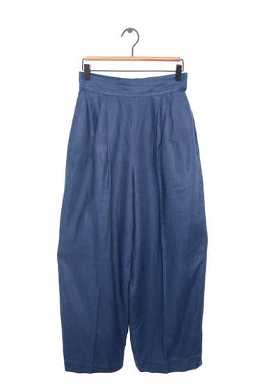 Wide Leg Linen Trousers