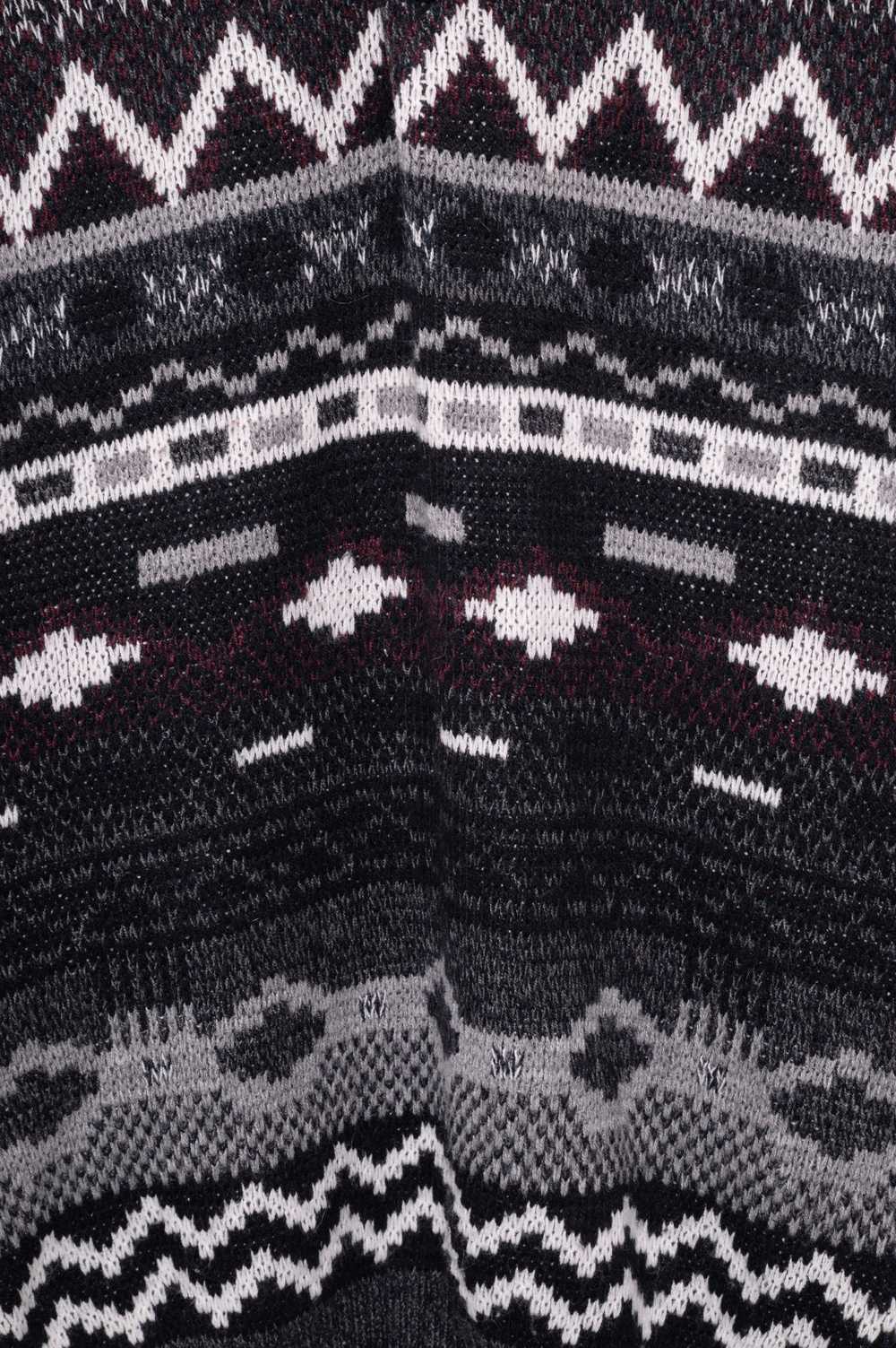 Collared Geo Sweater - image 2