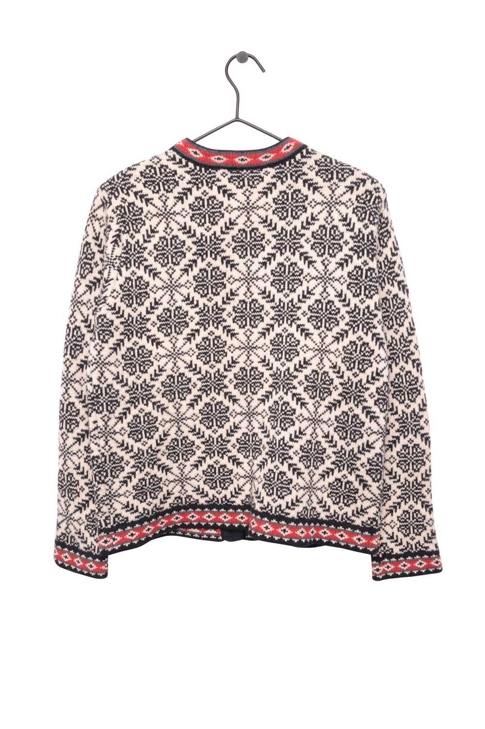 Nordic Wool Sweater - image 3