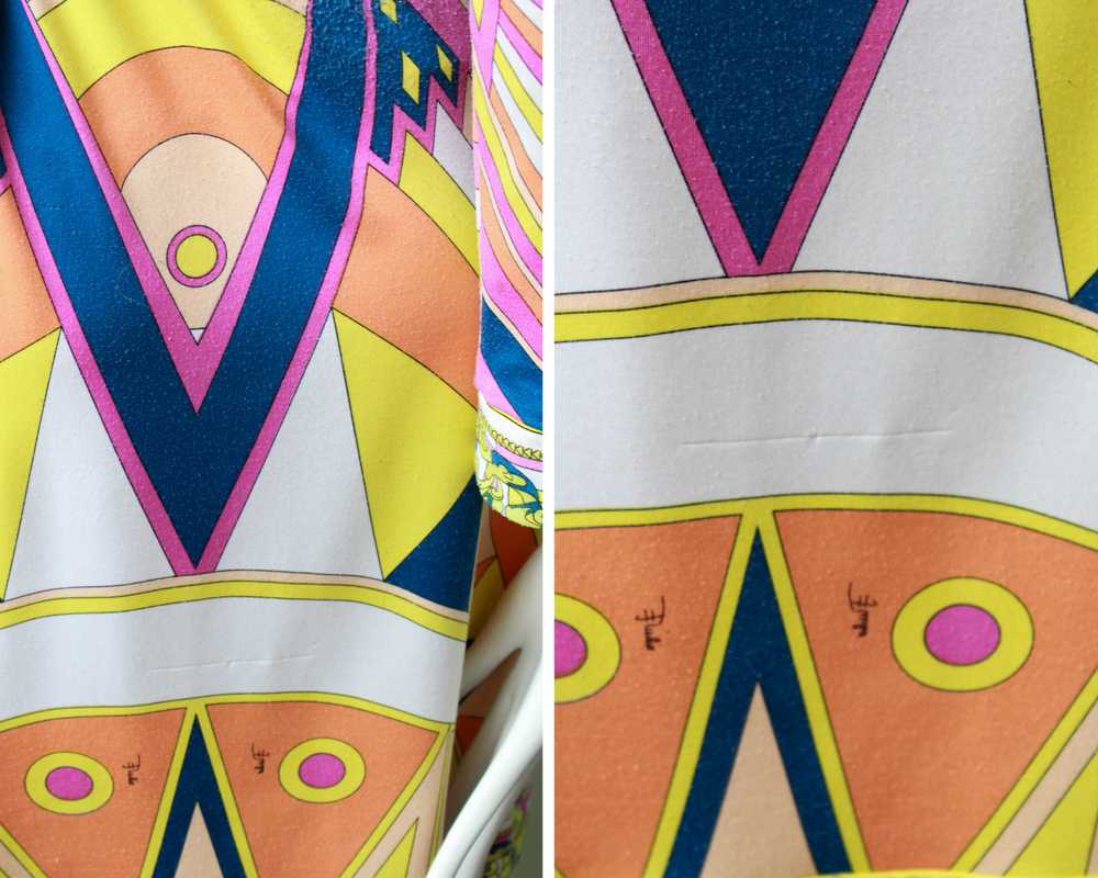 Emilio Pucci Patterned Silk Jersey Dress, Medium - image 11