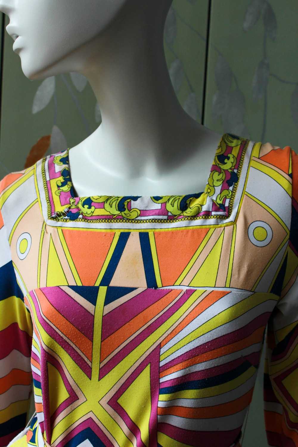 Emilio Pucci Patterned Silk Jersey Dress, Medium - image 3