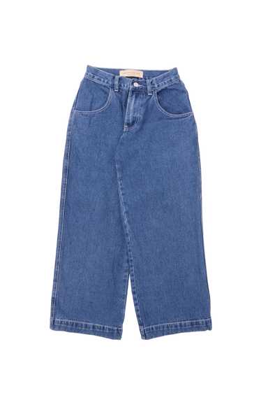 1990s Delia's Wide Leg Ankle Jeans