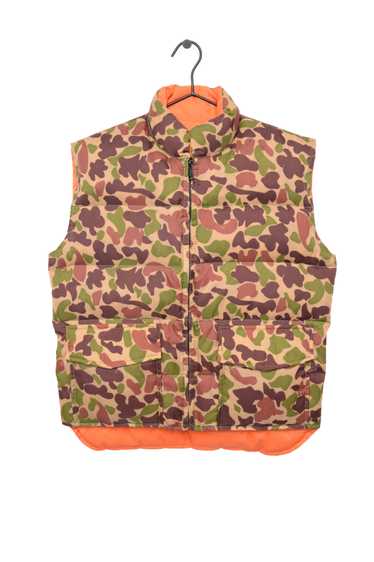 Reversible Camo Puffer Vest