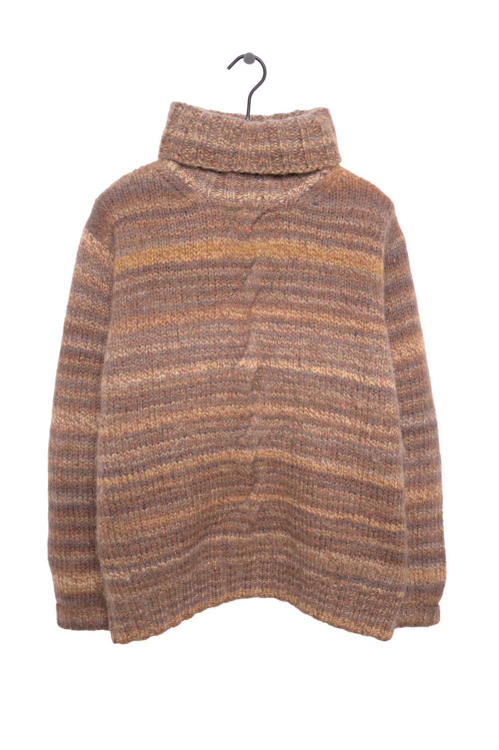 Brown Turtleneck Sweater - image 1