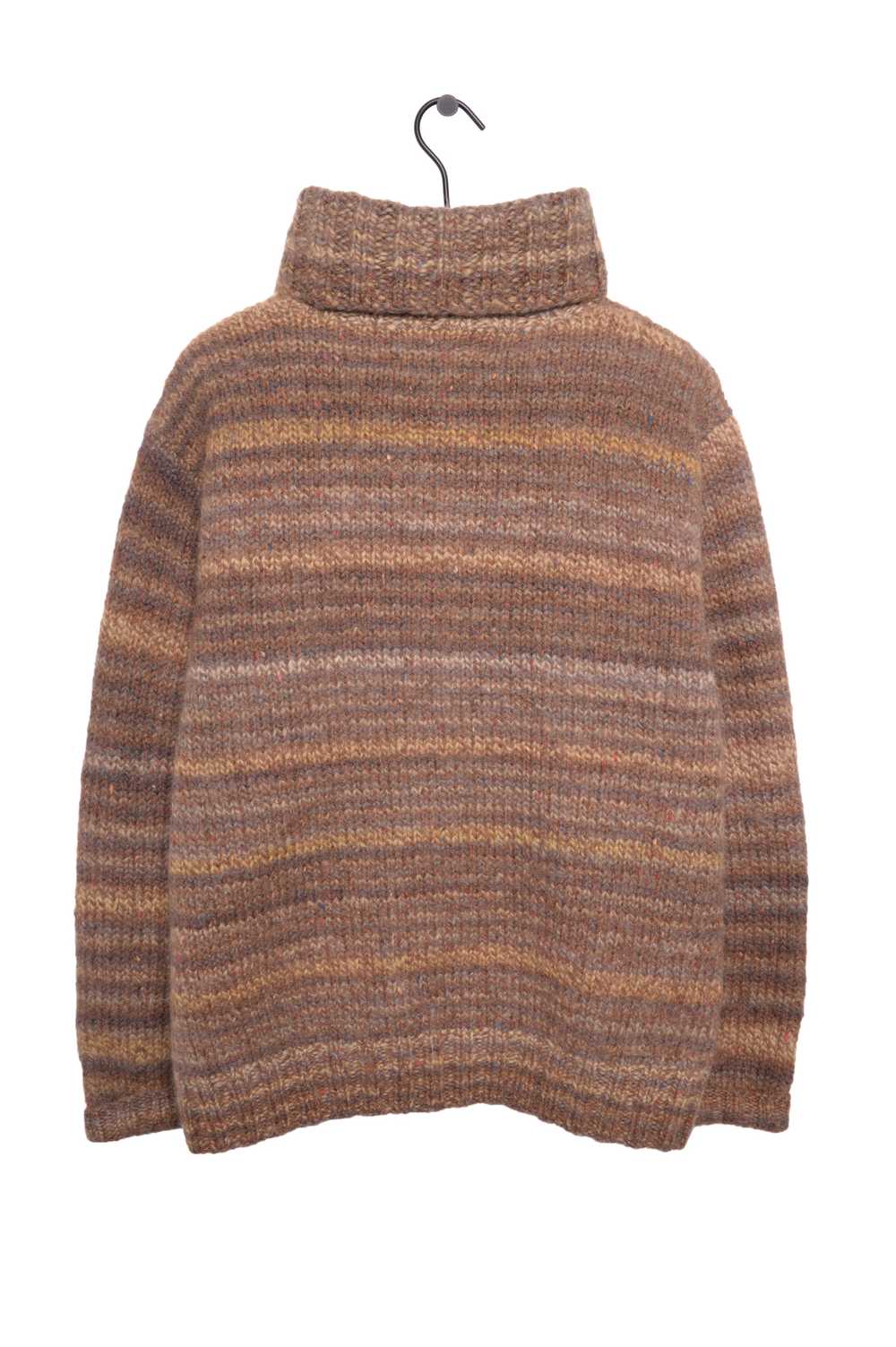 Brown Turtleneck Sweater - image 3