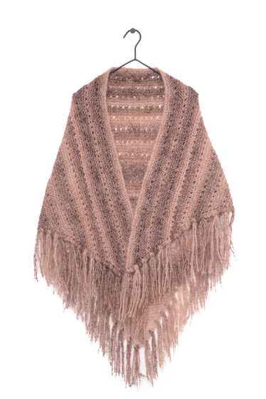 Handmade Open Knit Shawl