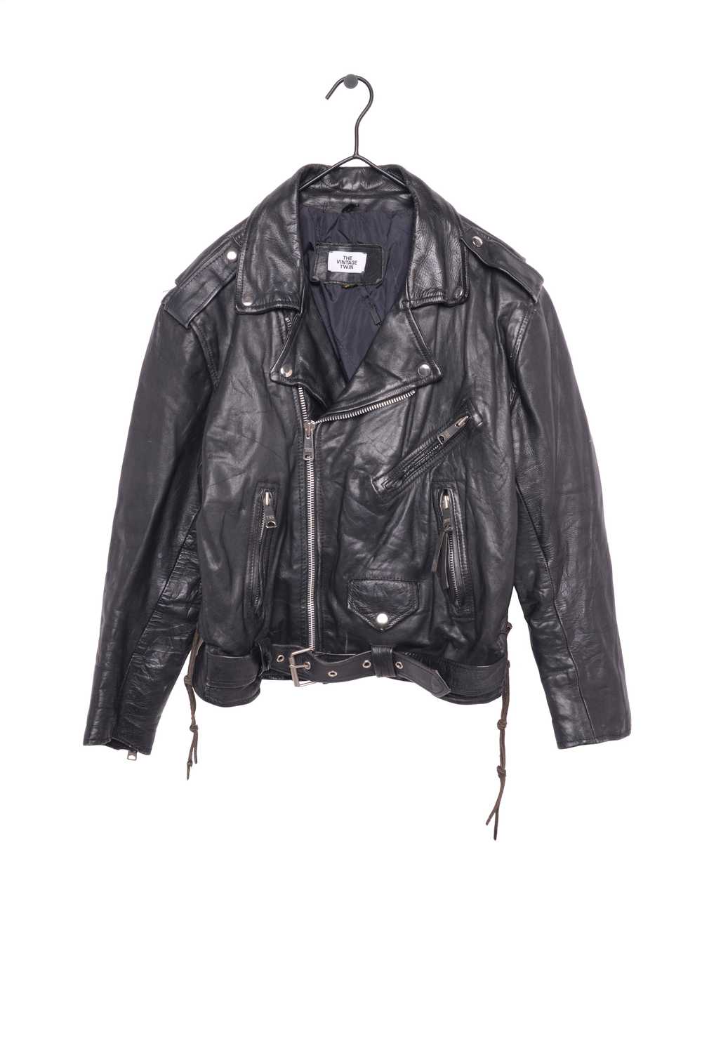 Leather Moto Jacket - image 1