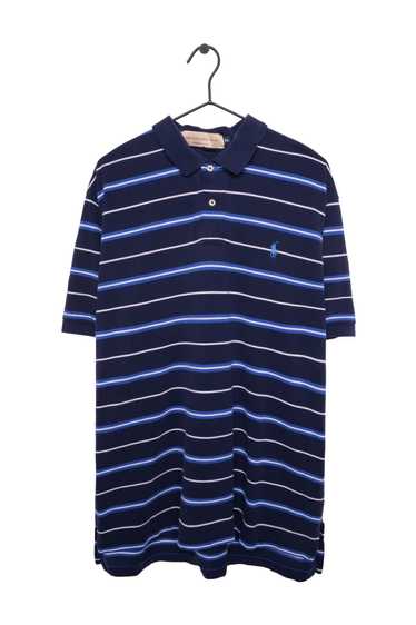 Ralph Lauren Navy Striped Polo