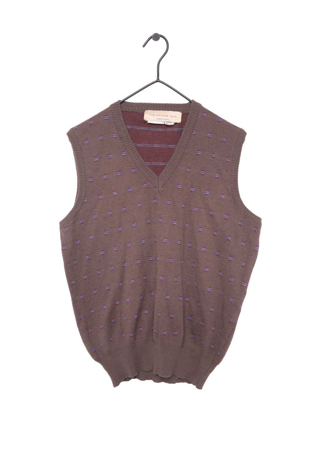 Italian Wool Sweater Vest - image 1