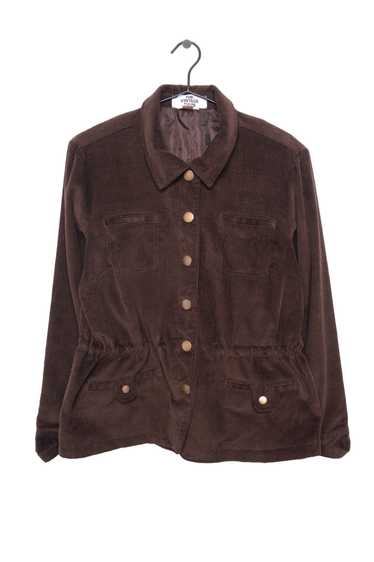 Y2K Chocolate Corduroy Jacket