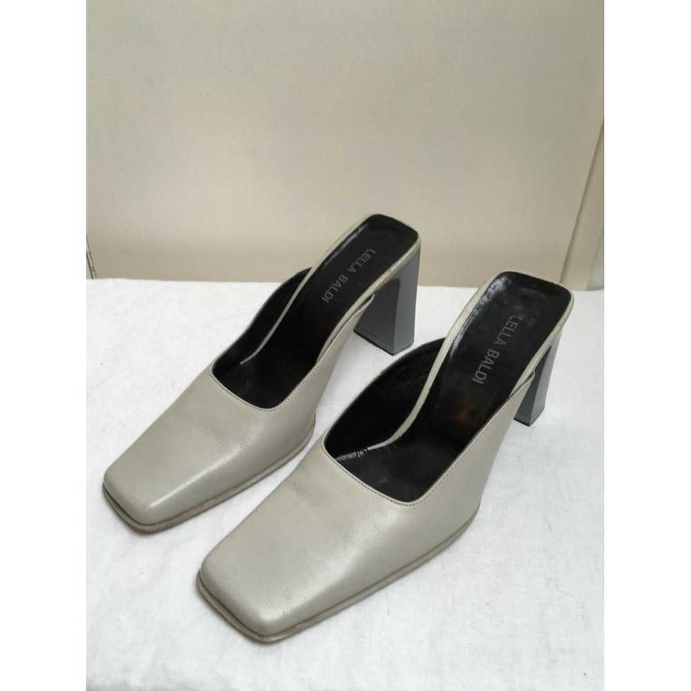 Lella Baldi Leather heels - image 12