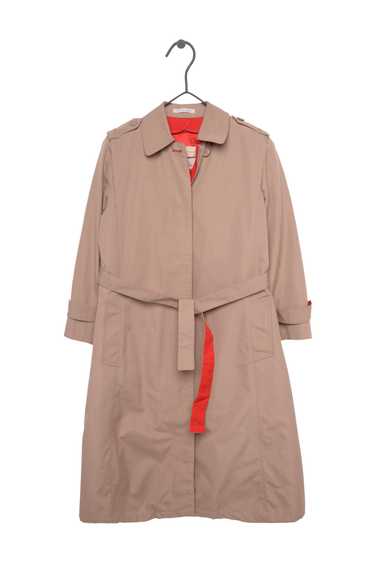 Lined Belted Trench Coat - image 1