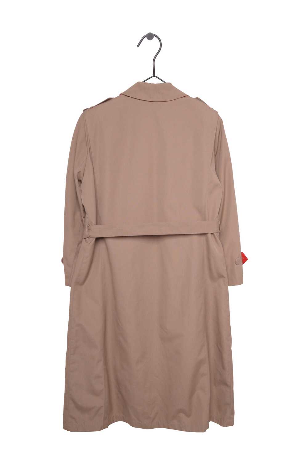 Lined Belted Trench Coat - image 3