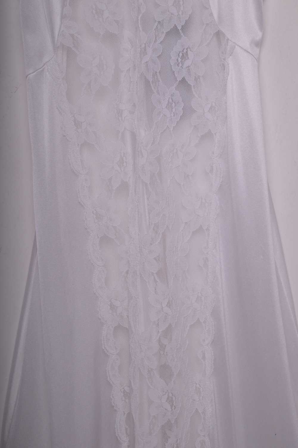 White Lace Maxi Slip Dress USA - image 2