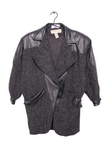 Wool & Leather Coat