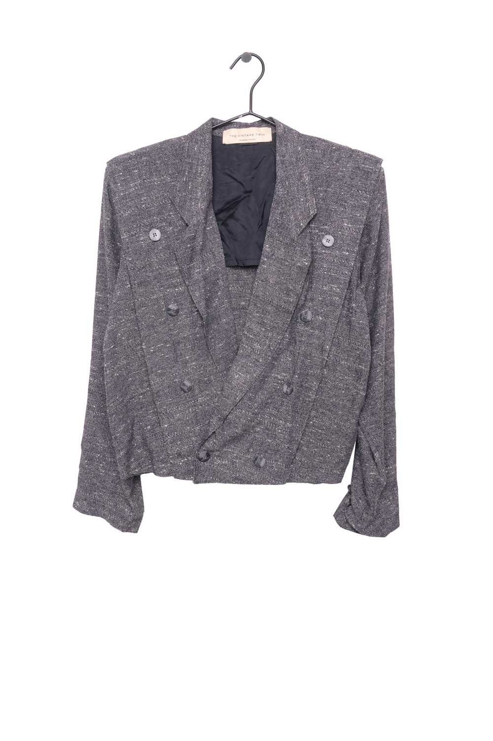 Short Gray Blazer - image 1