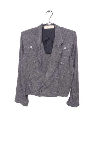 Short Gray Blazer