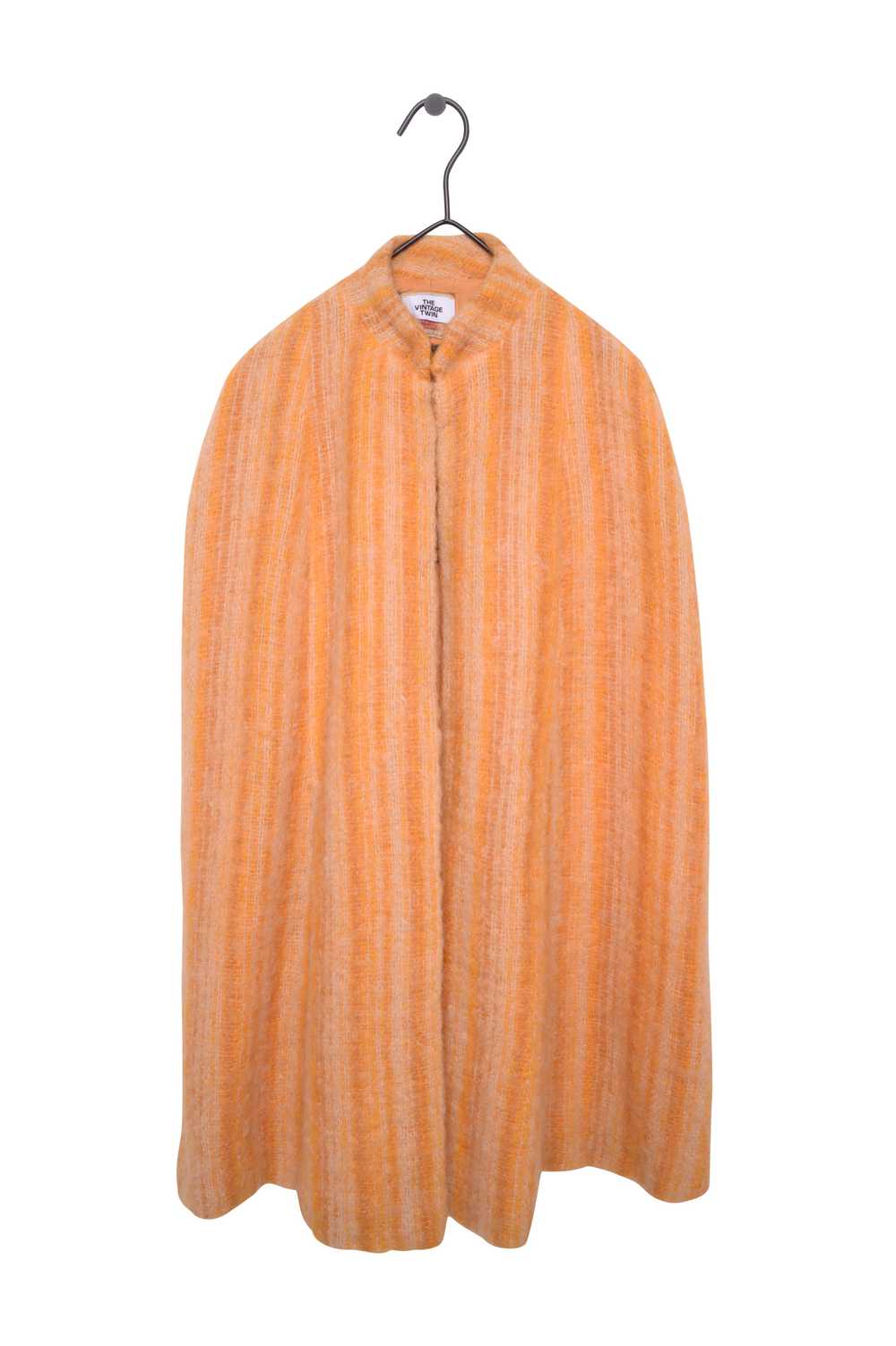 Handwoven Irish Knit Striped Shawl - image 1