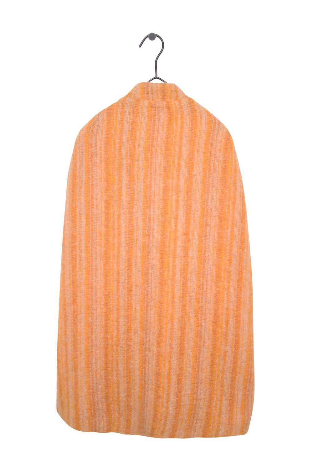 Handwoven Irish Knit Striped Shawl - image 3