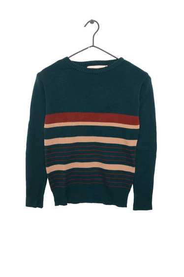 Evergreen Striped Sweater