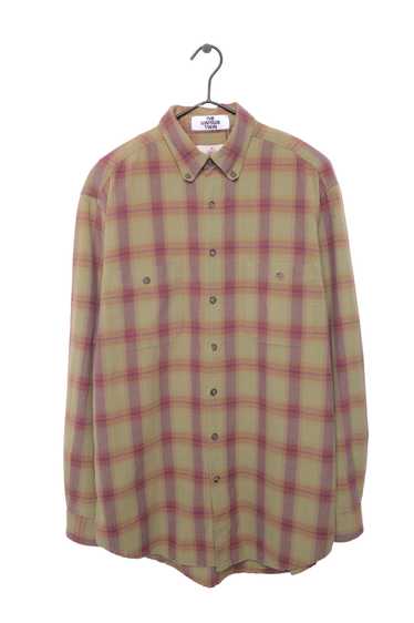 Plaid Woven Button Down