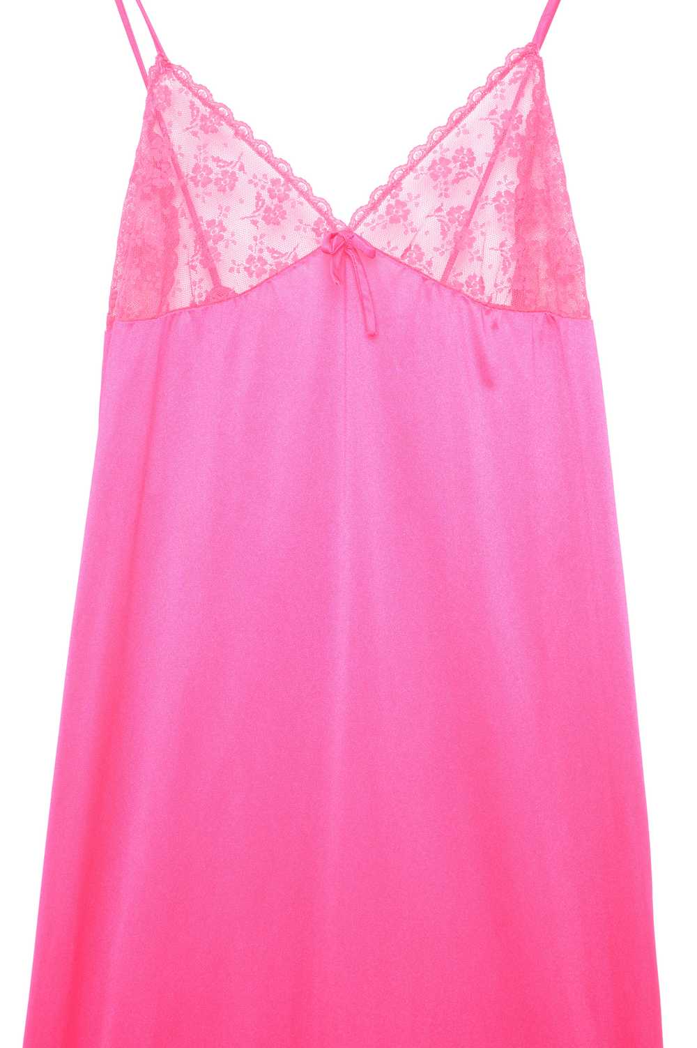 Sheer Panel Maxi Slip Dress - image 2