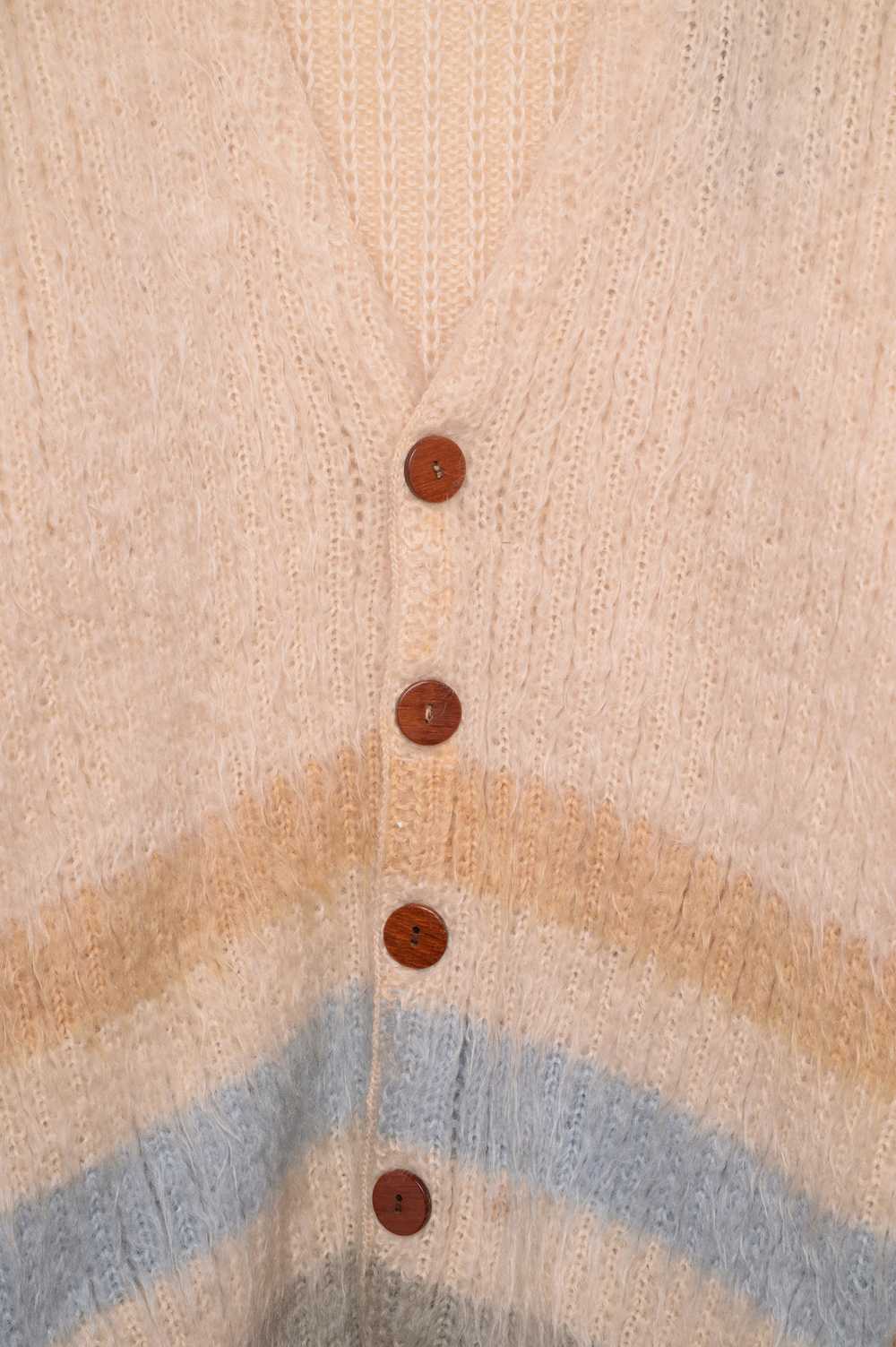 Wool Stripe Cardigan - image 2