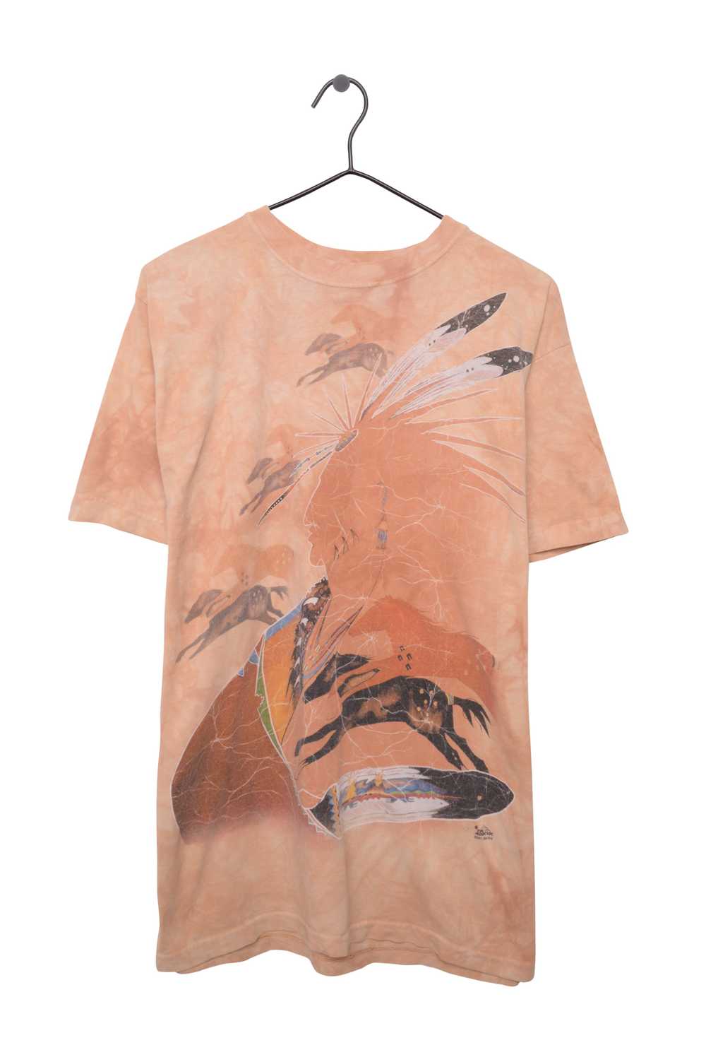 2001 Native American All-Over Tee - image 1