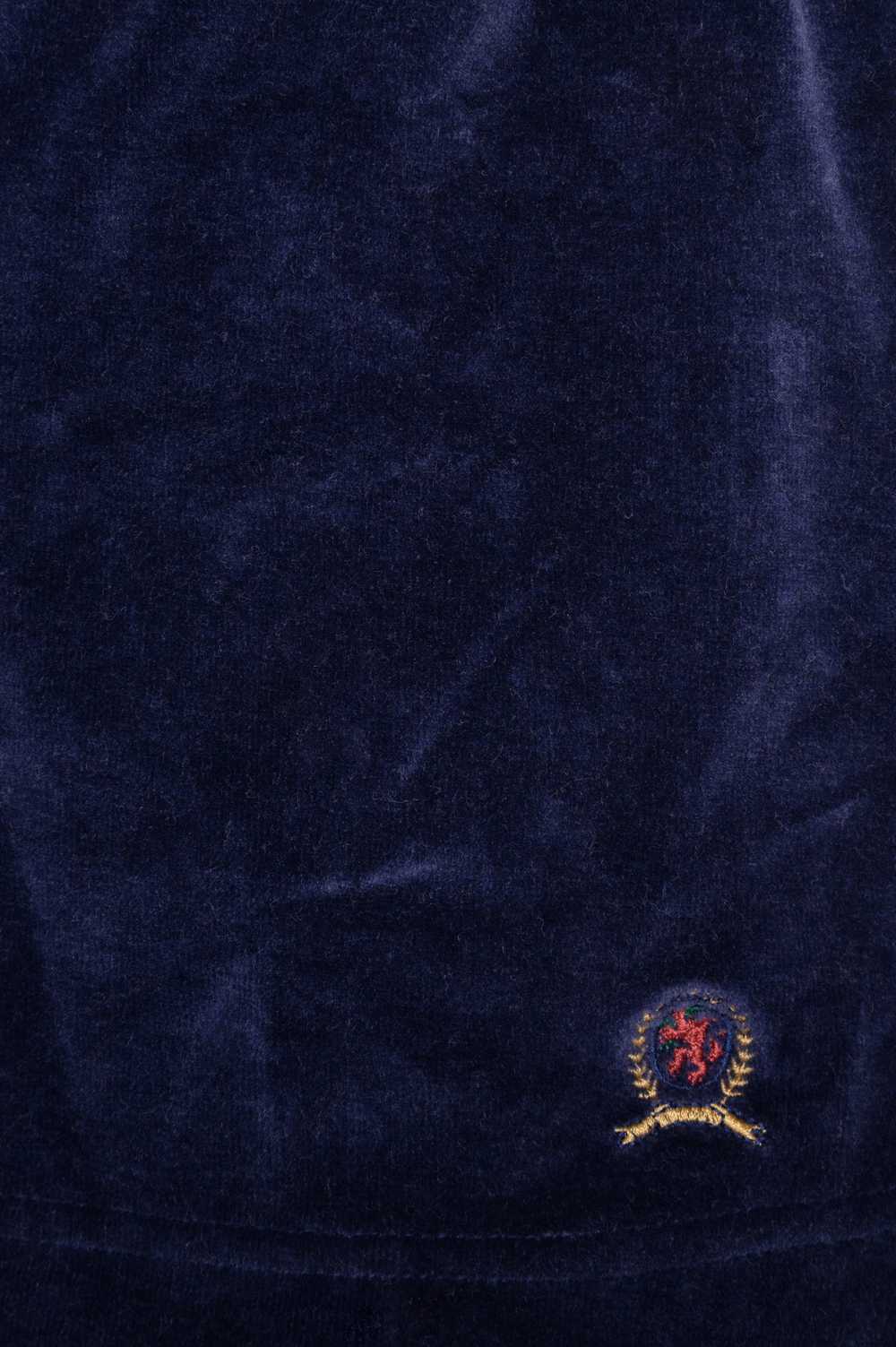 Navy Tommy Hilfiger Velour Polo - image 2