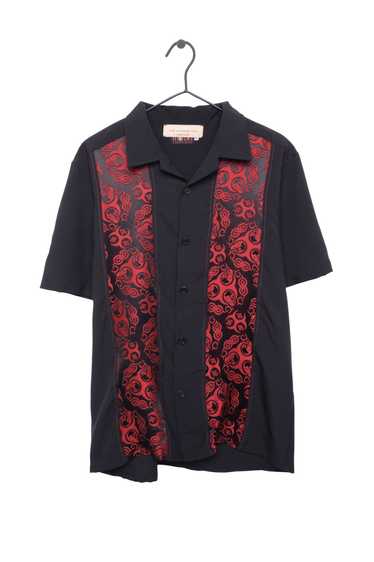 1990s Skull Button Down - image 1