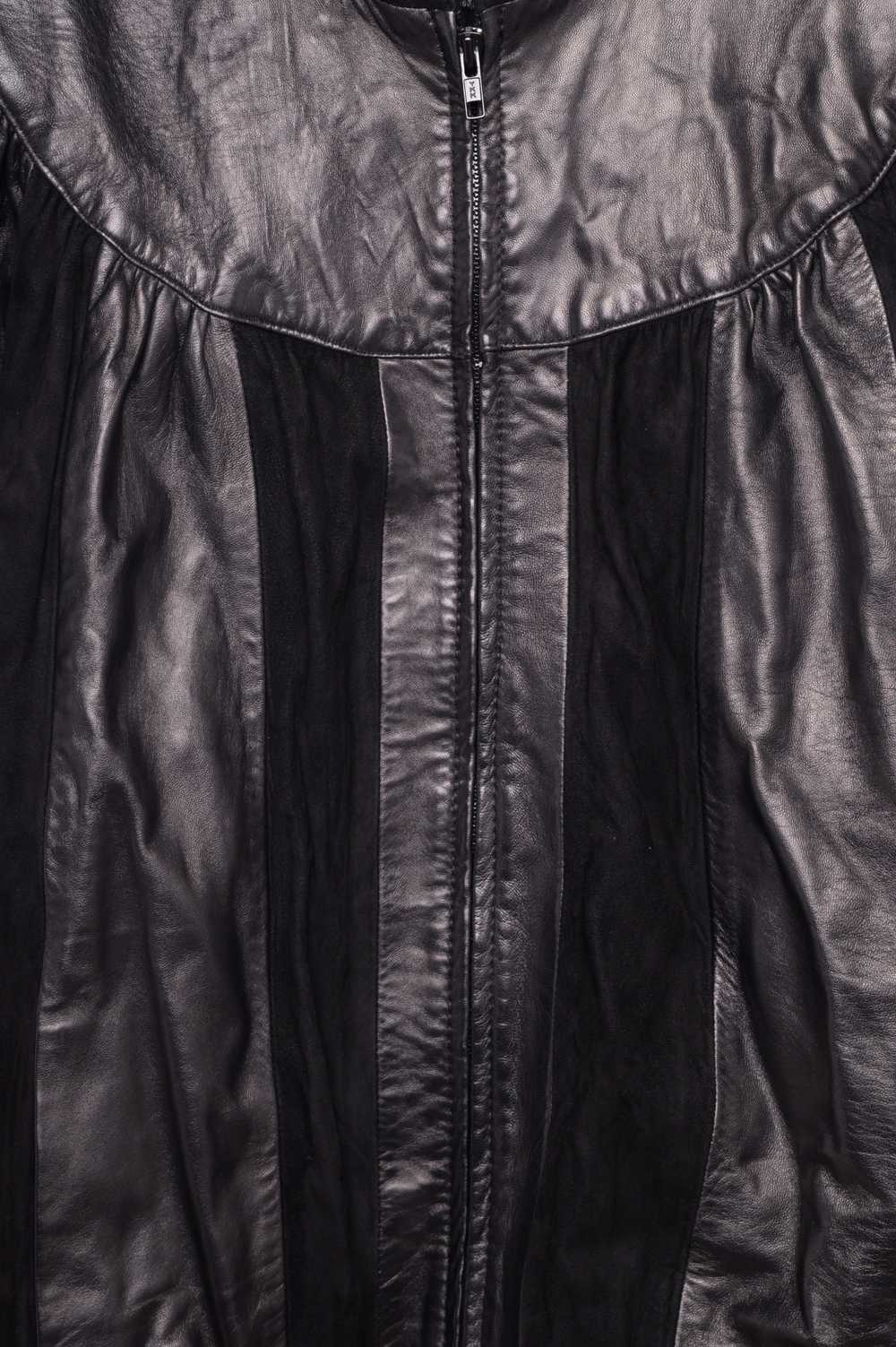 1980s Suede Panel Jacket - image 2