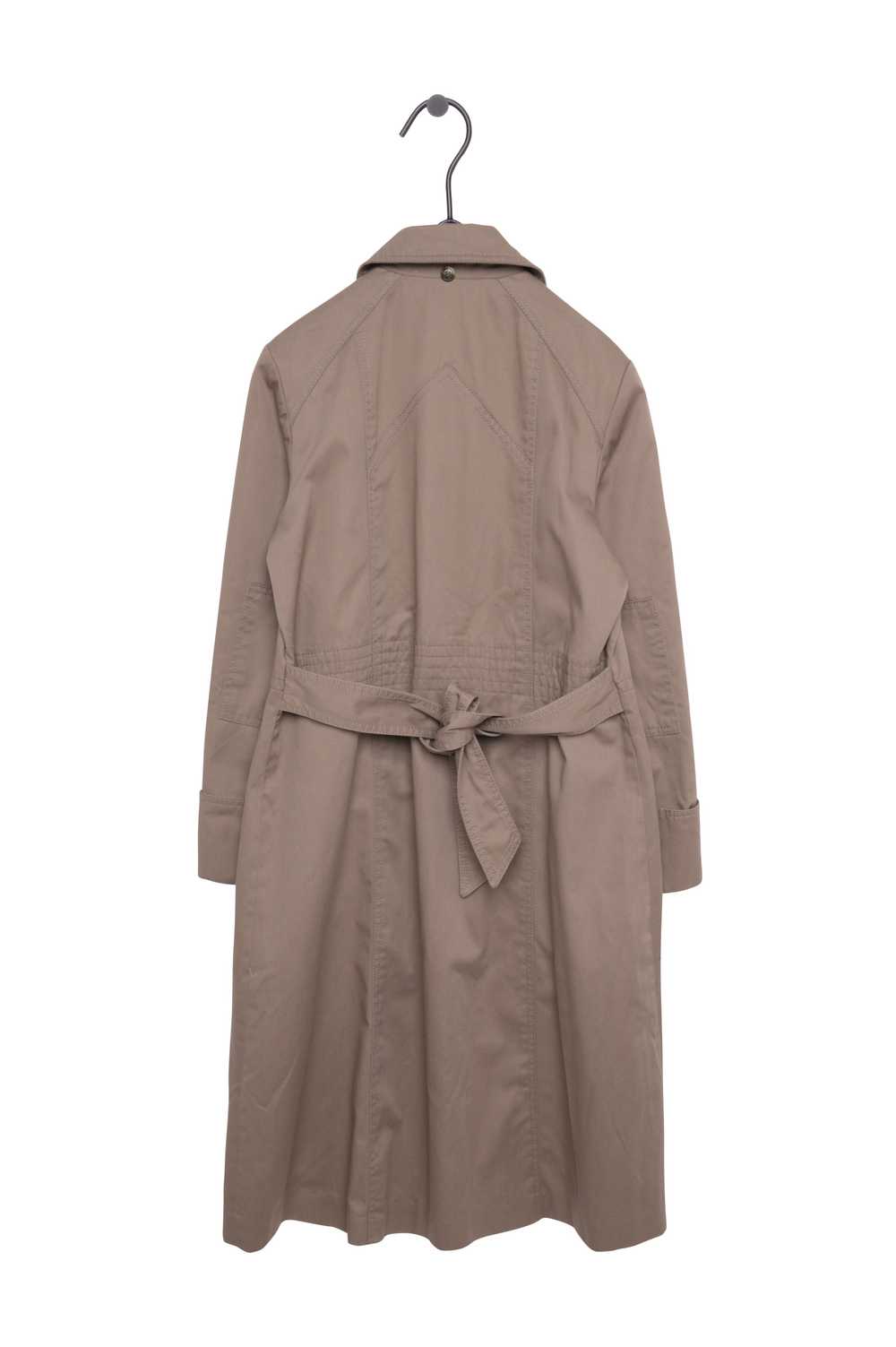 1960s Belted Trench Coat - image 2