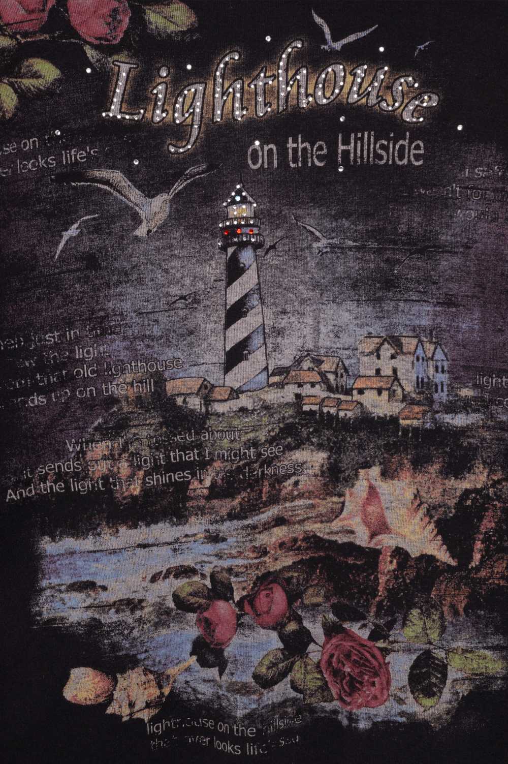 Y2K Rhinestone Lighthouse Top - image 3
