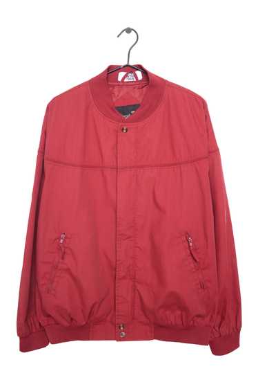 Red Windbreaker