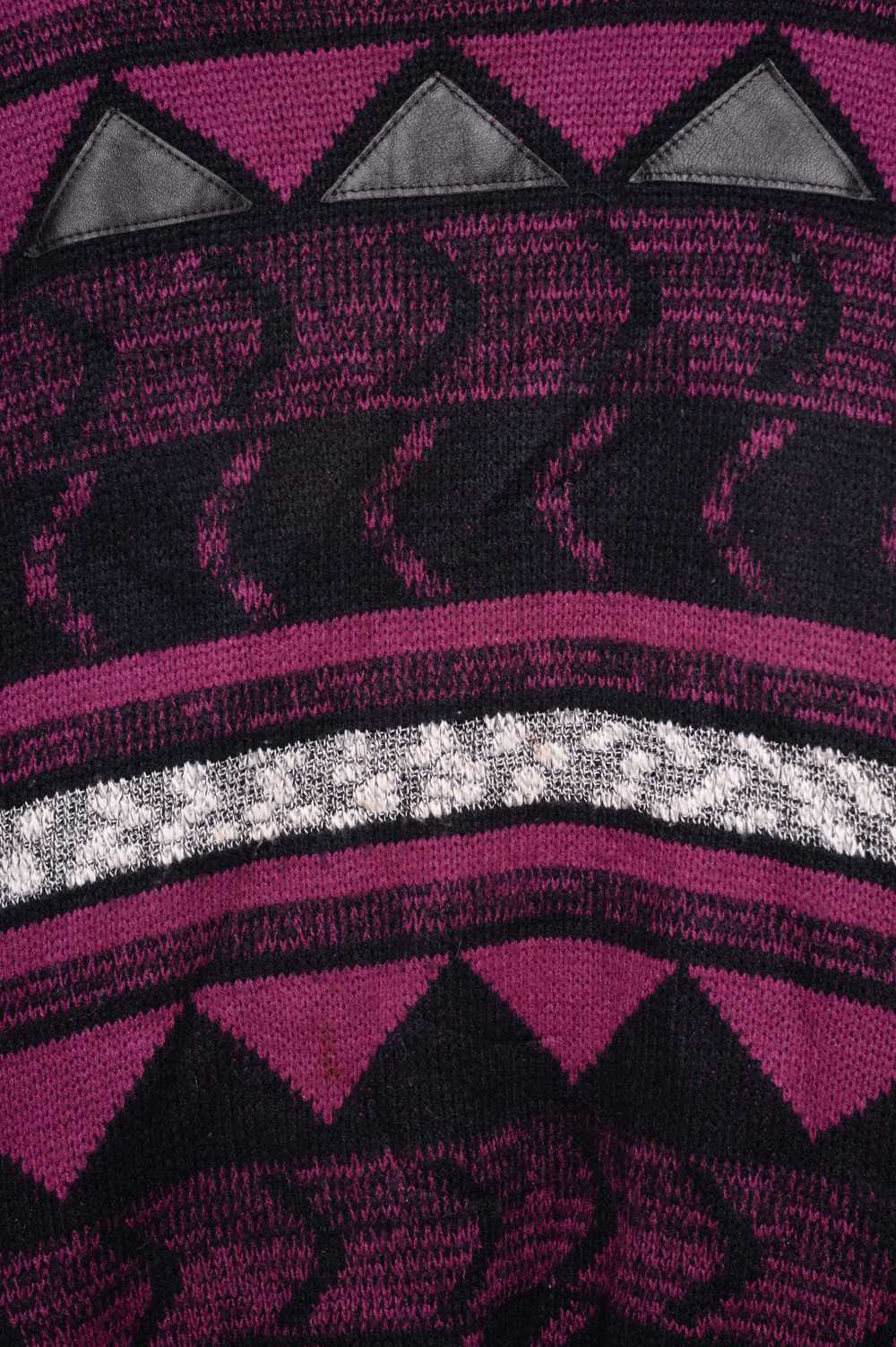 Geometric Textured Sweater - image 3