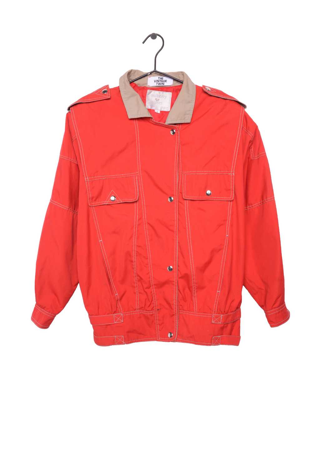 Red Lightweight Work Jacket - Gem