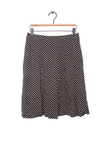 1960s Polka Dot Pleated Skirt