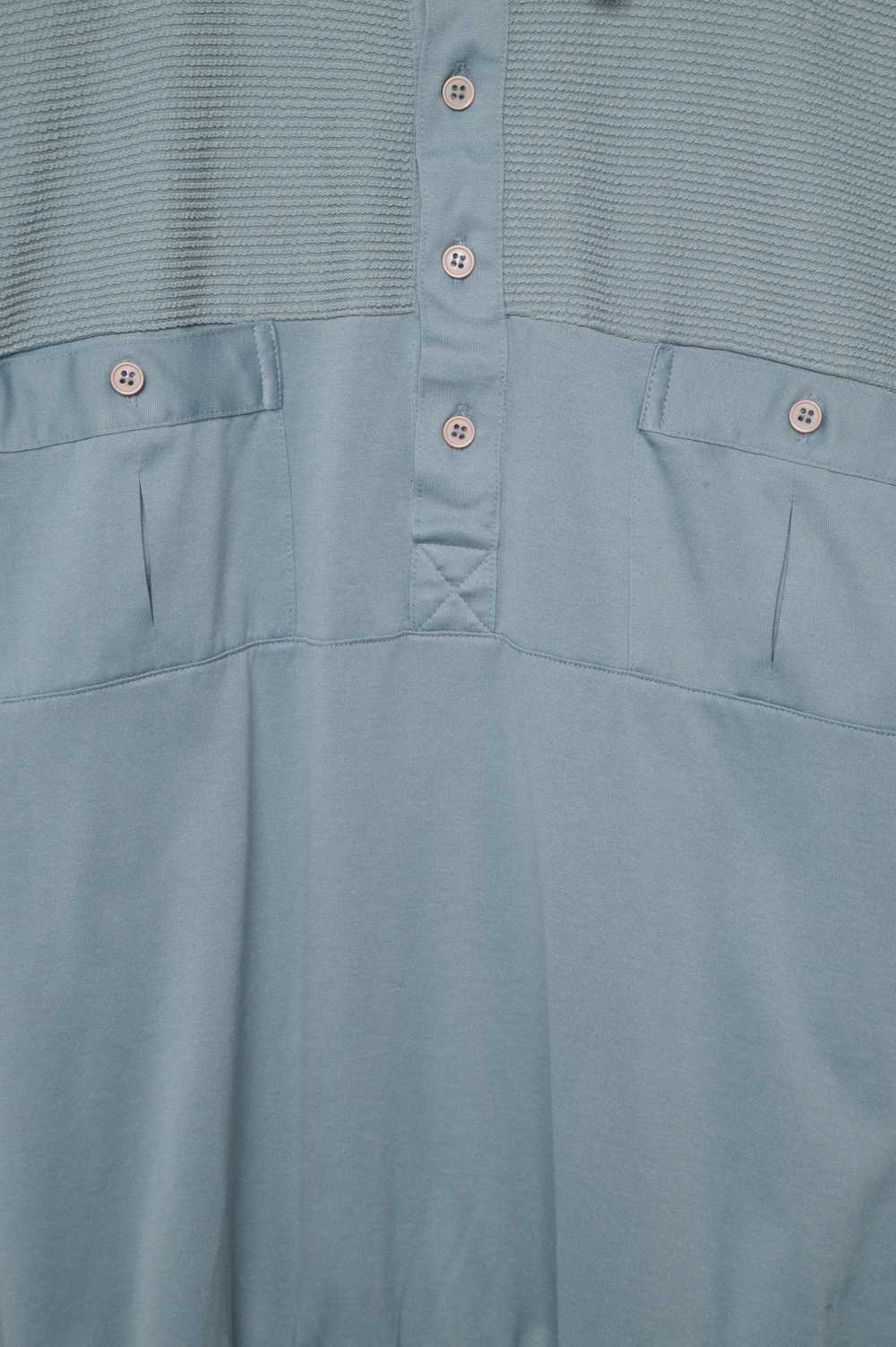 Teal Banded Polo - image 2