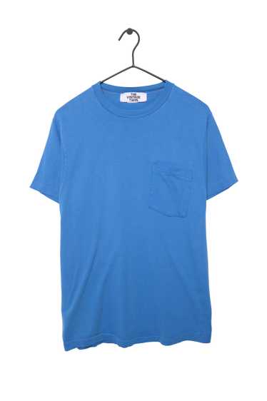 Blue Pocket Tee