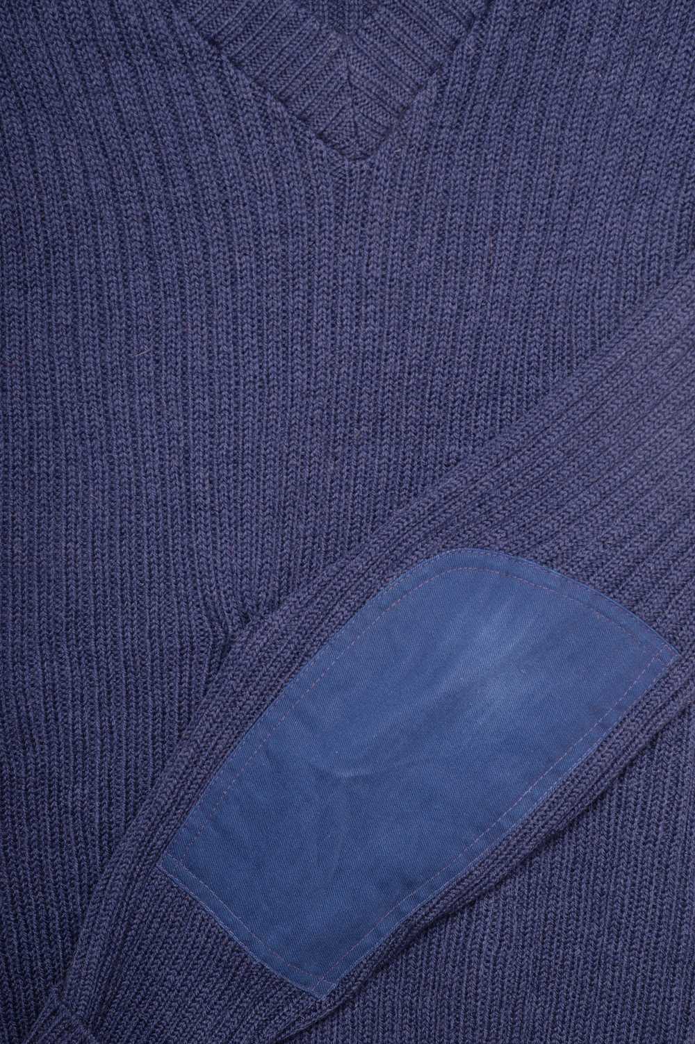 Elbow Patch Wool Sweater - image 2