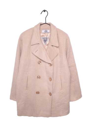 Cream Wool Coat USA